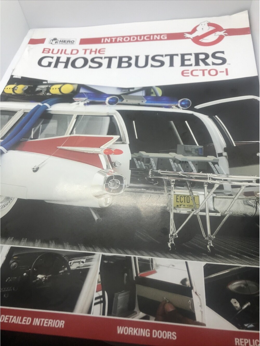 Eaglemoss Hero Collector Build The Ghostbusters Ecto-1 Manual Introduction Flyer